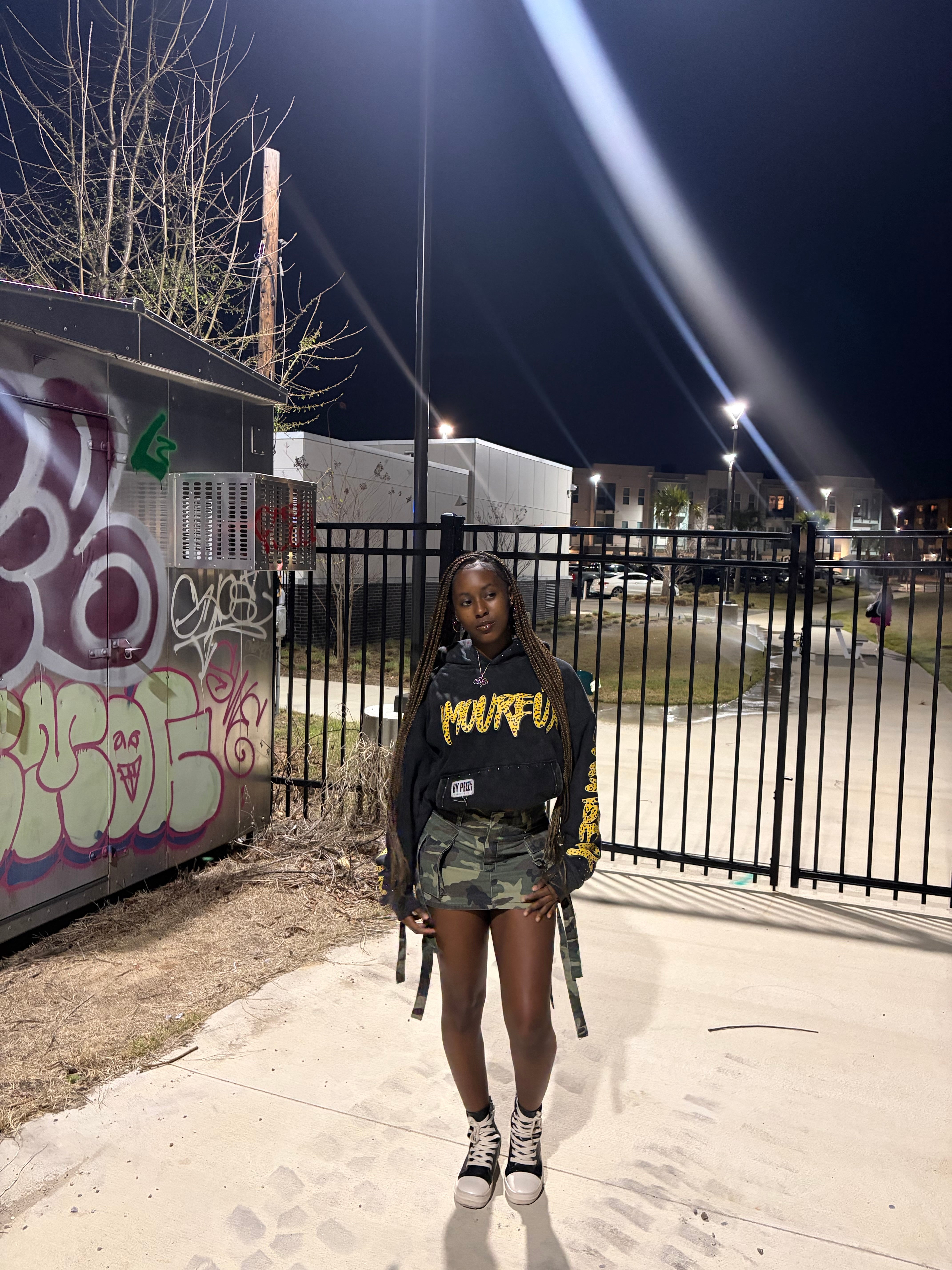 AMOUREUX "JUNGLE" HOODIE